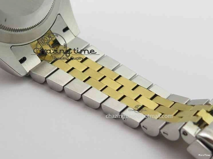 MiroTime 0324 DateJust II 41mm SS YG BP Maker Best Edition Black Roman Dial On Jubilee Bracelet A DailyWear 3665